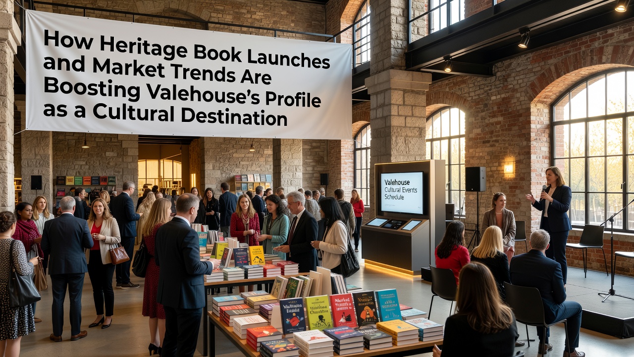 Heritage Book Releases Combined with Market Trends Strengthen Valehouse's Cultural Destination Status
